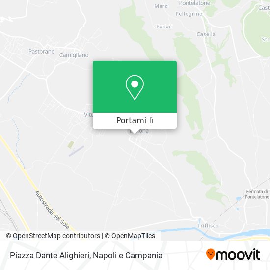 Mappa Piazza Dante Alighieri