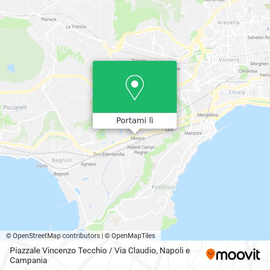 Mappa Piazzale Vincenzo Tecchio / Via Claudio