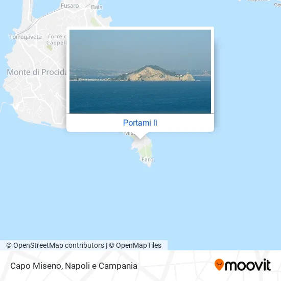 Mappa Capo Miseno