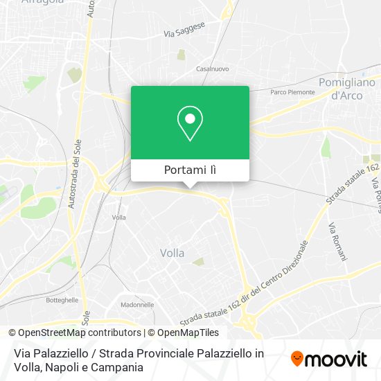 Mappa Via Palazziello / Strada Provinciale Palazziello in Volla