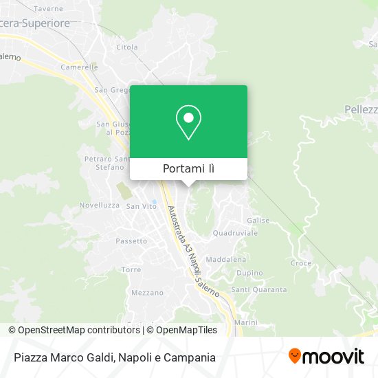 Mappa Piazza Marco Galdi