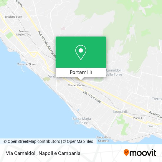 Mappa Via Camaldoli