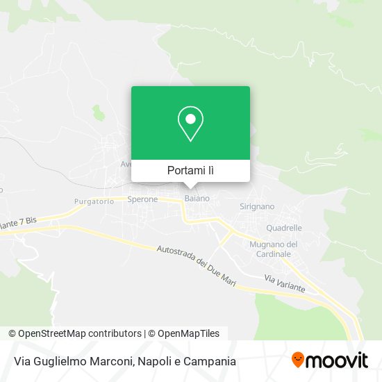 Mappa Via Guglielmo Marconi