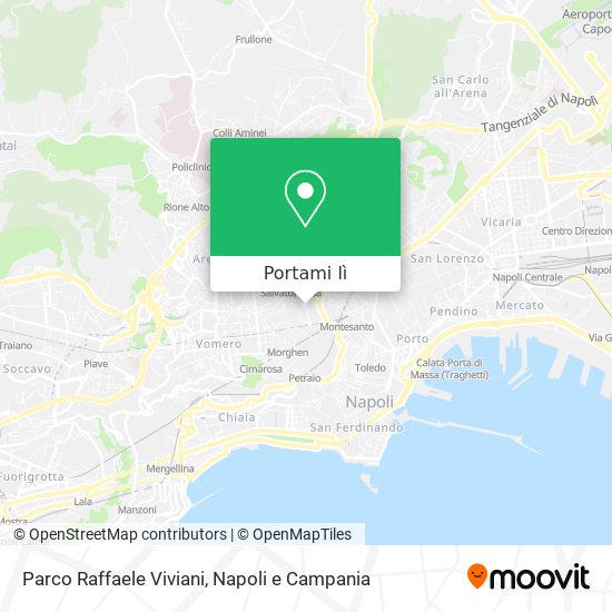 Mappa Parco Raffaele Viviani