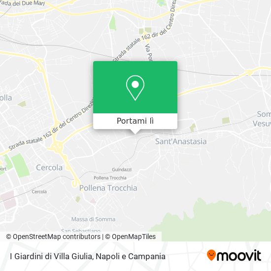 Mappa I Giardini di Villa Giulia