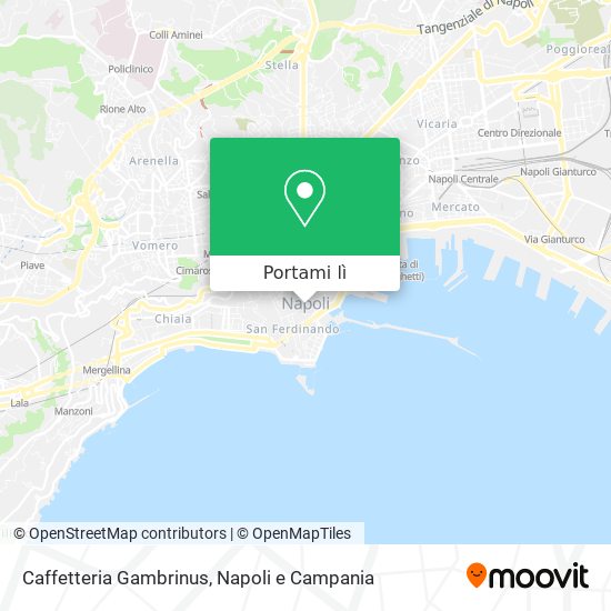 Mappa Caffetteria Gambrinus