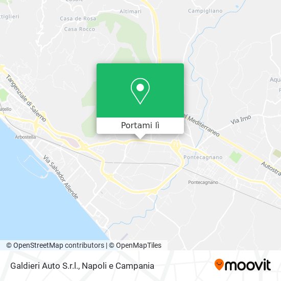 Mappa Galdieri Auto S.r.l.