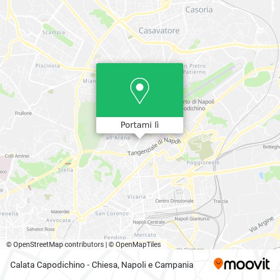 Mappa Calata Capodichino - Chiesa