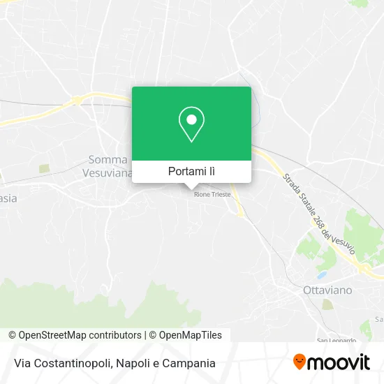 Mappa Via Costantinopoli