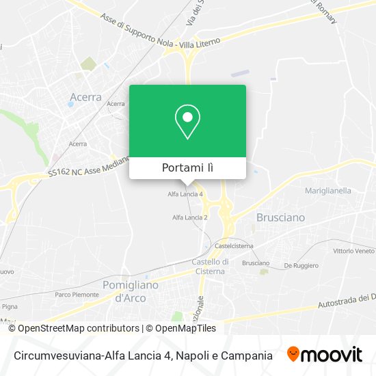 Mappa Circumvesuviana-Alfa Lancia 4