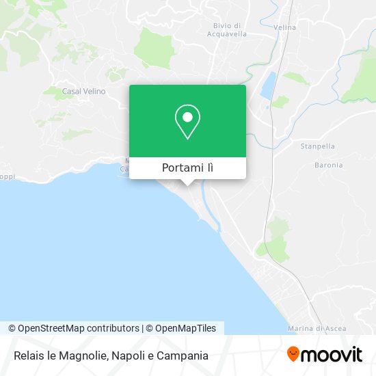 Mappa Relais le Magnolie