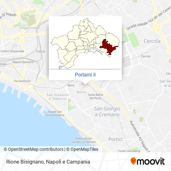 Mappa Rione Bisignano