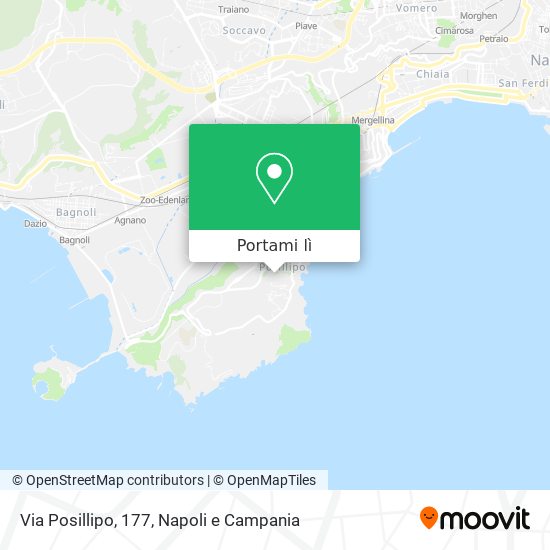 Mappa Via Posillipo, 177