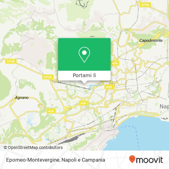 Mappa Epomeo-Montevergine