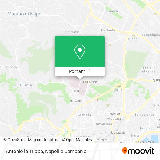 Mappa Antonio la Trippa