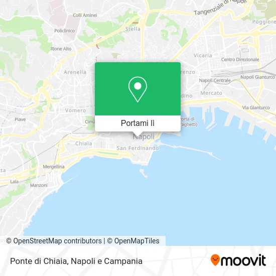 Mappa Ponte di Chiaia