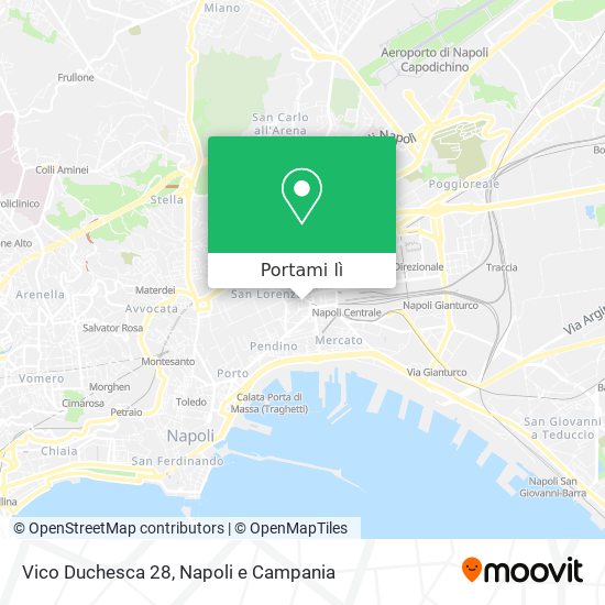 Mappa Vico Duchesca 28