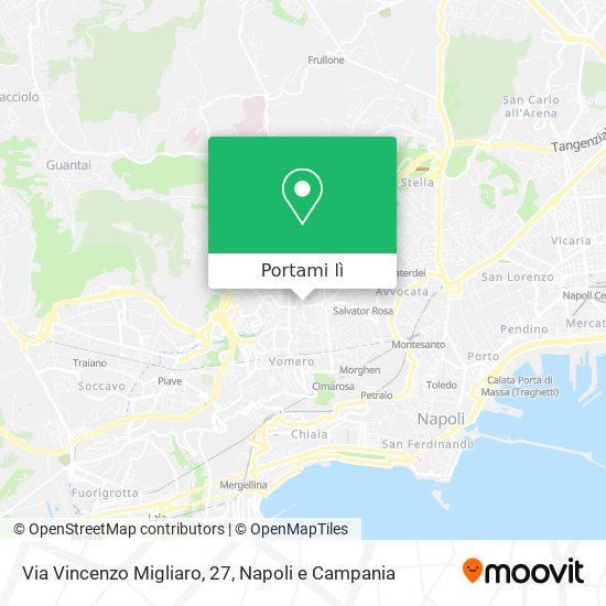 Mappa Via Vincenzo Migliaro, 27
