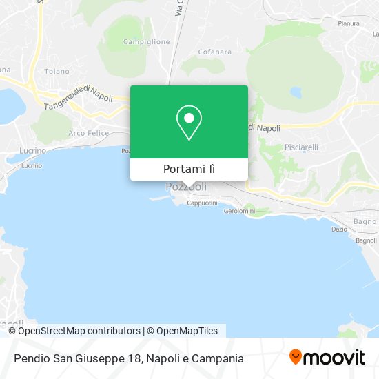 Mappa Pendio San Giuseppe 18