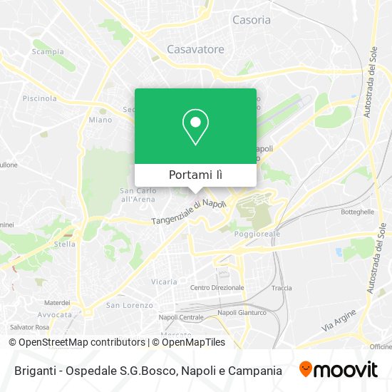 Mappa Briganti - Ospedale S.G.Bosco