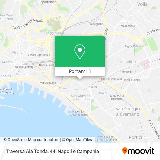 Mappa Traversa Aia Tonda, 44