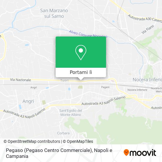 Mappa Pegaso (Pegaso Centro Commerciale)