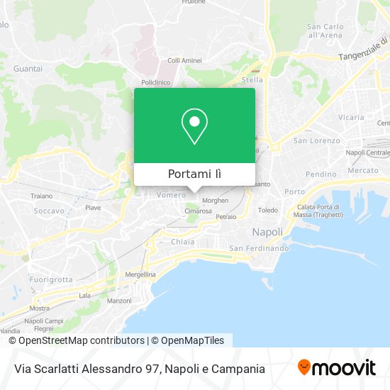 Mappa Via Scarlatti Alessandro 97