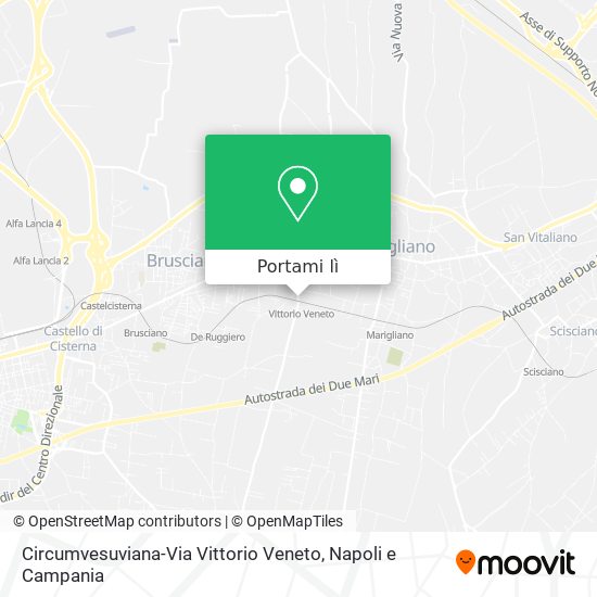 Mappa Circumvesuviana-Via Vittorio Veneto