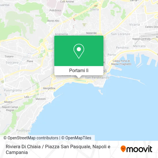 Mappa Riviera Di Chiaia / Piazza San Pasquale