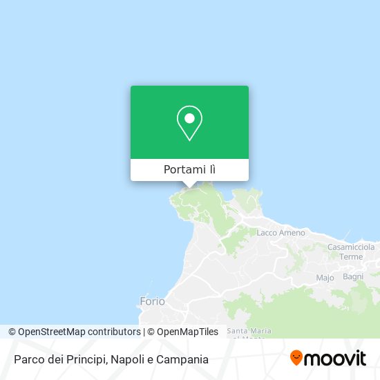 Mappa Parco dei Principi