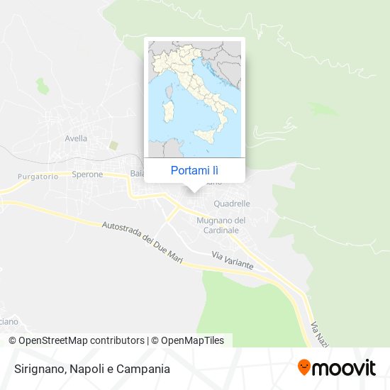 Mappa Sirignano