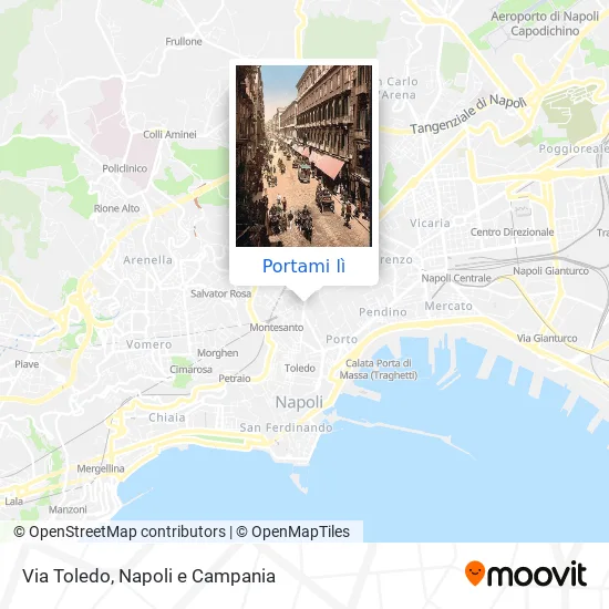 Mappa Via Toledo