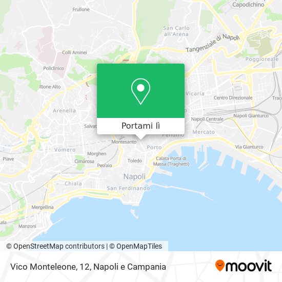 Mappa Vico Monteleone, 12