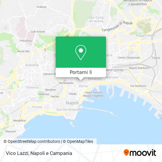 Mappa Vico Lazzi