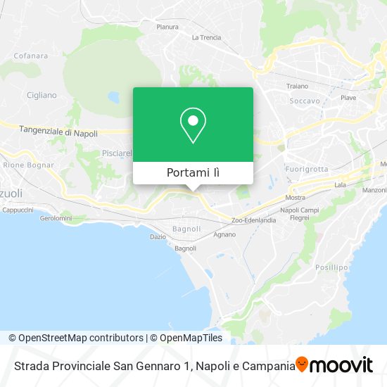 Mappa Strada Provinciale San Gennaro 1