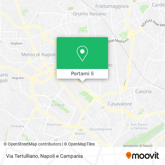 Mappa Via Tertulliano