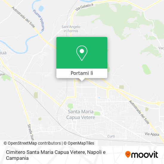 Mappa Cimitero Santa Maria Capua Vetere