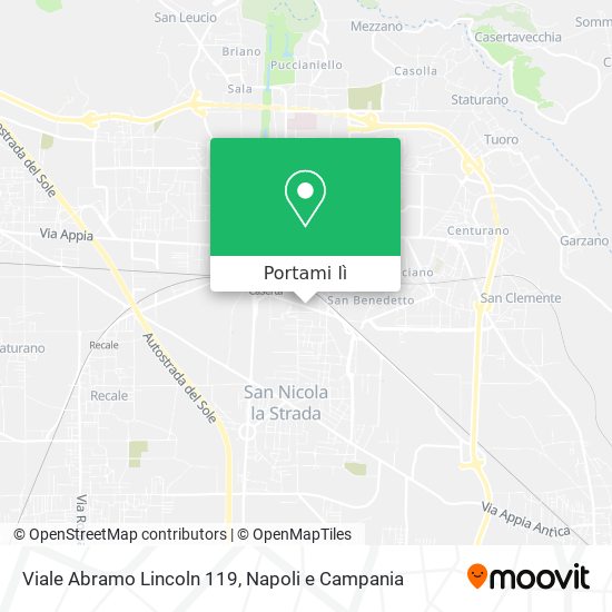 Mappa Viale Abramo Lincoln 119
