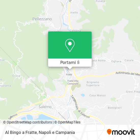 Mappa Al Bingo a Fratte