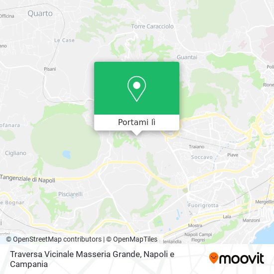 Mappa Traversa Vicinale Masseria Grande