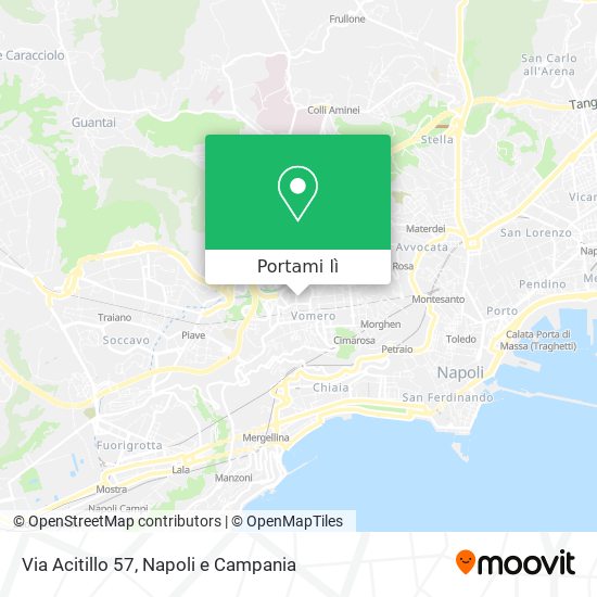 Mappa Via Acitillo 57