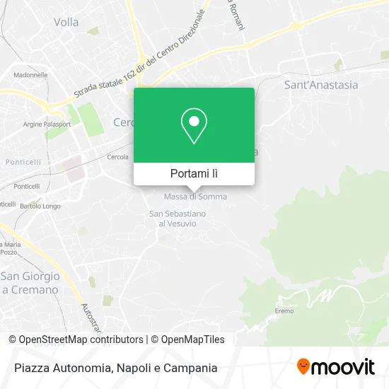 Mappa Piazza Autonomia