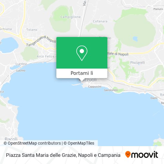 Mappa Piazza Santa Maria delle Grazie