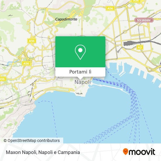 Mappa Maxon Napoli
