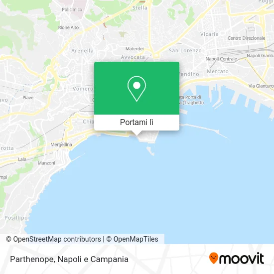 Mappa Parthenope