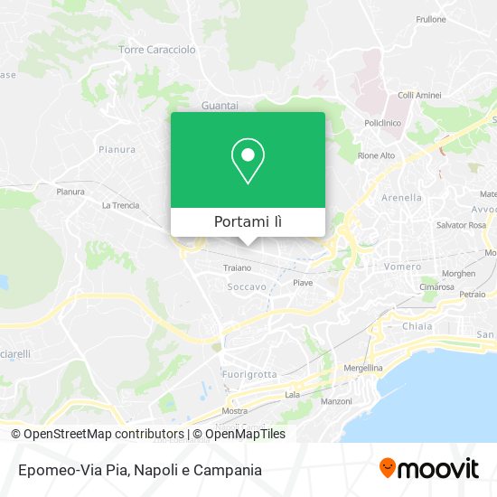 Mappa Epomeo-Via Pia