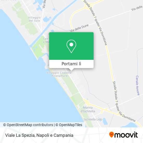 Mappa Viale La Spezia
