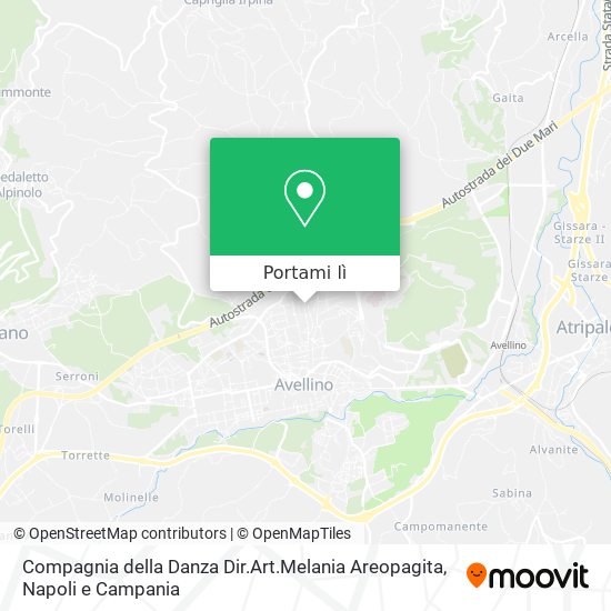 Mappa Compagnia della Danza Dir.Art.Melania Areopagita