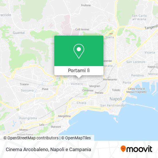 Mappa Cinema Arcobaleno
