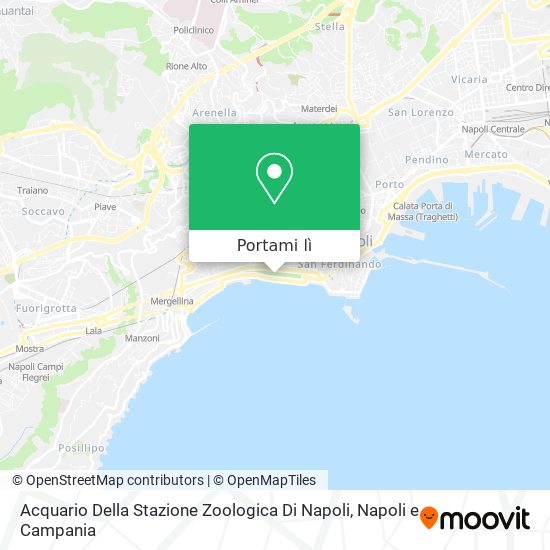 Mappa Acquario Della Stazione Zoologica Di Napoli
